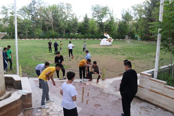 سپری شدن اوقات فراغت زیارت اولی‌ها با بازی‌های تاما  