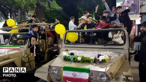 جشن ازدواج علوی با نورافشانی، آیین ازدواج آسان و کاروان خودرویی کودکان