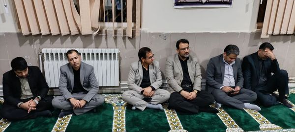 لبیک دانش‌آموزان دبیرستان نمونه دولتی آفرینش به ندای مظلومیت حضرت زهرا (س)