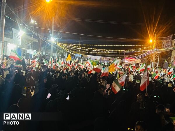 ویژه برنامه دهه کرامت و استقبال از خادمین و پرچم آستان مبارک حضرت علی بن موسی الرضا(ع) در شهرستان رودبارجنوب