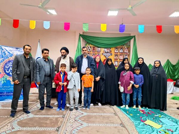 جشن میلاد کریم اهل بیت امام حسن مجتبی (ع) در حسینیه انقلاب اسلامی آموزش و پرورش شهرستان بوشهر
