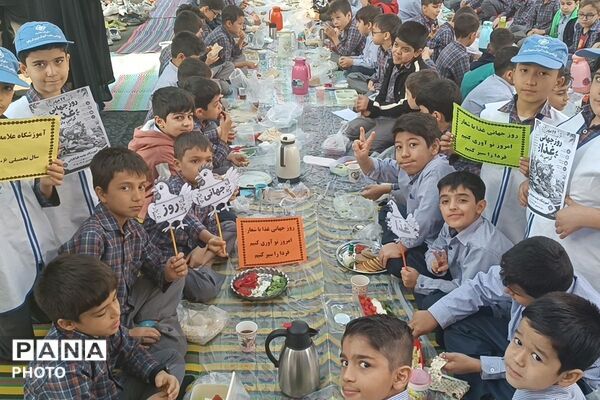 به وقت سلامتی؛ پیوند روز جهانی غذا و تخم‌مرغ در دبستان علامه طباطبایی (ره)
