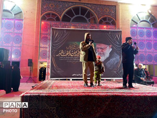 مراسم دومین شب قدر و زنده داری در شهرستان نیشابور 