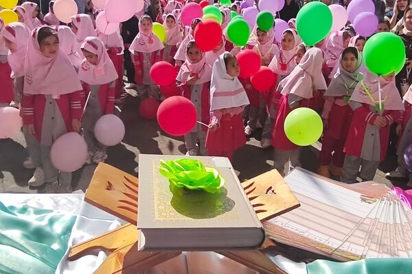مدرسه با فرشته‌ها قشنگ‌تر شد