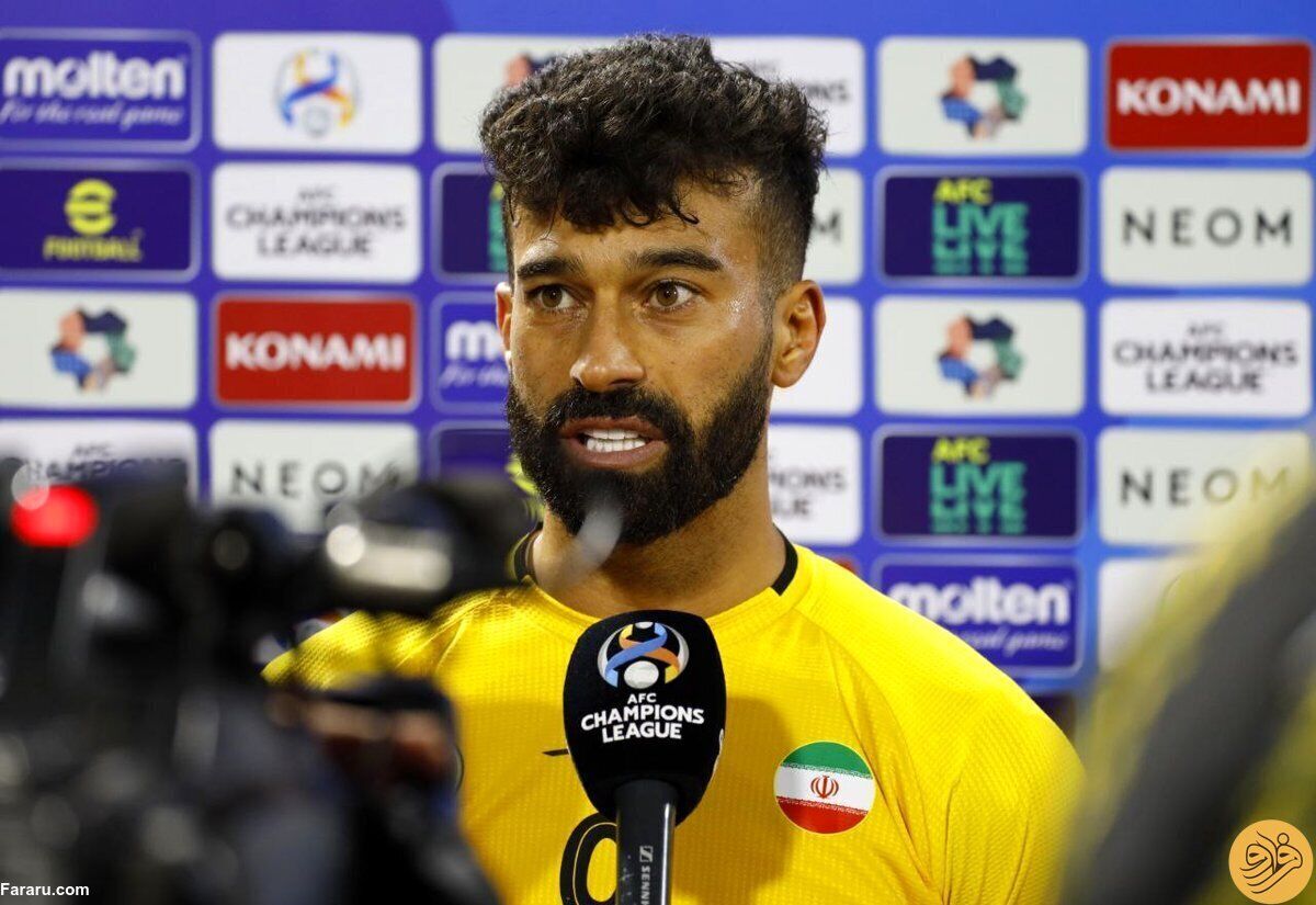 رضاییان دیدار با پرسپولیس را از دست داد