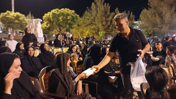 برگزاری مراسم عزاداری شب ششم ماه‌محرم در شهر نیم‌‌ور