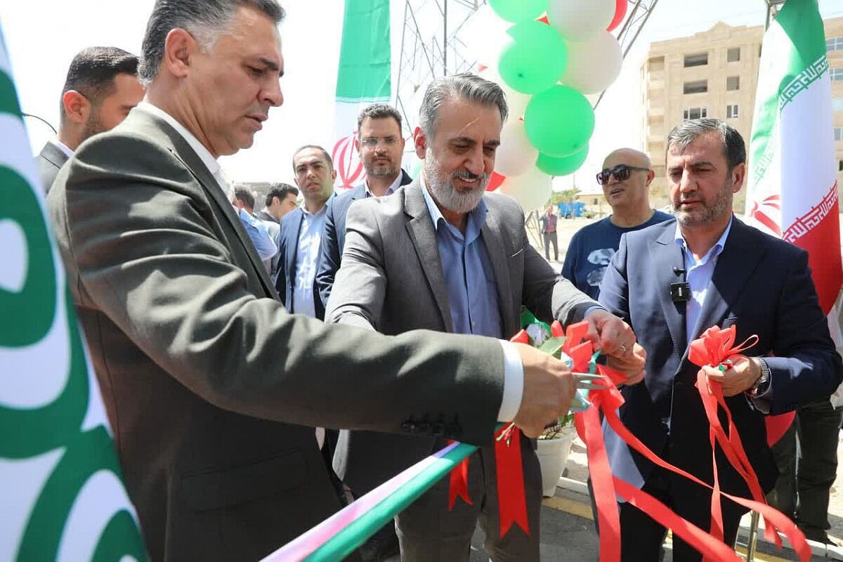 آیین افتتاحیه فاز اول بوستان سلامت باقرشهر 