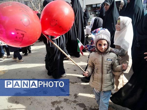 حضور پرشور مردم نسر در یوم‌الله ۲۲ بهمن؛ تجدید میثاق با آرمان‌های انقلاب