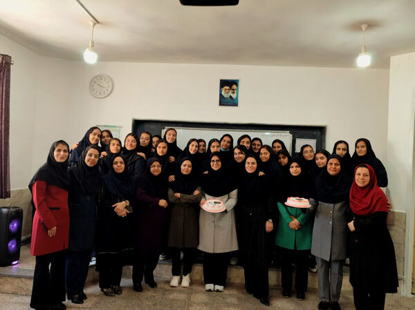 آیین نواخته شدن زنگ سپاس معلم