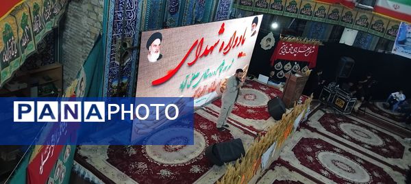 یادواره شهدا در منطقه لاران