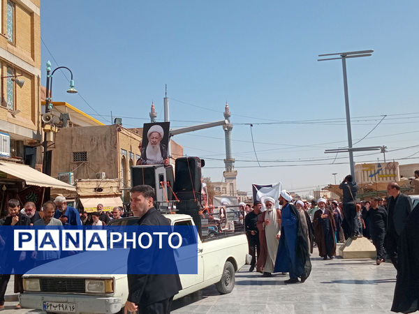 مراسم تشیع آیت الله محفوظی در قم