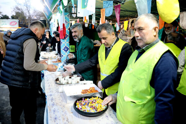 برپایی ایستگاه صلواتی موکب علی‌بن‌موسی‌الرضا(ع) استان گلستان