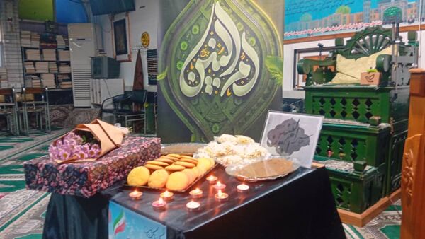 مراسم سوگواری شهادت حضرت ام البنین(س) توسط هیات دانش‌آموزی دبیرستان شاهد سمیه