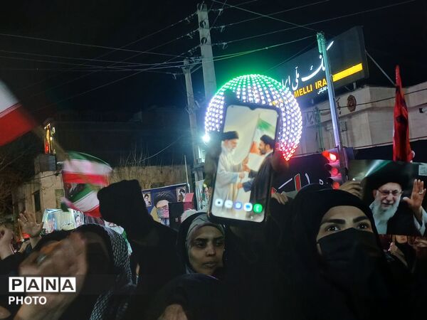 حضور گسترده مردم انقلابی در خیابان‌های گالیکش