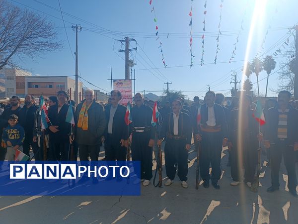 راهپیمائی یوم الله ۲۲بهمن در شهرستان آبدانان