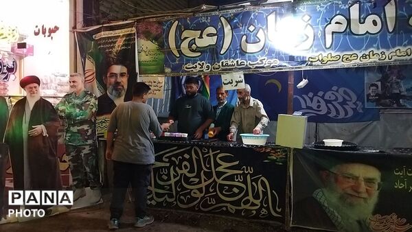 موکب عاشقان ولایت در شب صد و هفتاد و سوم 