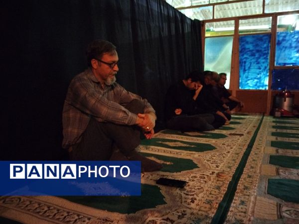 مراسم عزاداری شهادت امام جعفر صادق(ع) در روستای ظفرآباد 