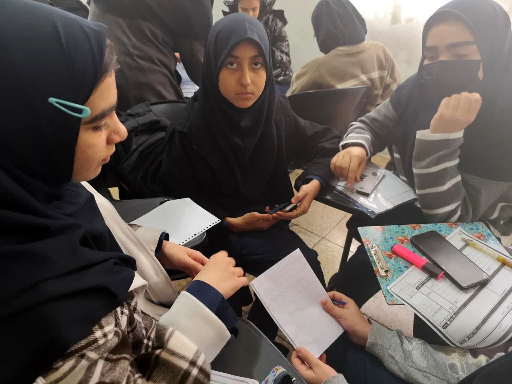  لیگ جت (جهاد تبیین) با حضور فعال دانش‌آموزان ناحیه 2 شیراز