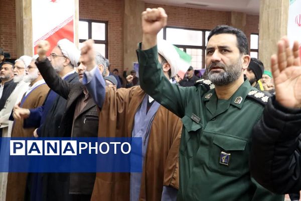 حضور پرشور مردم گرگان در 9 دی