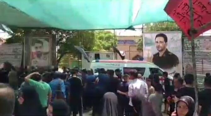 خدمت رسانی موکب‌امام خامنه ای خرم اباد