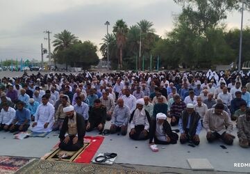 نماز عید قربان در رودان اقامه شد
