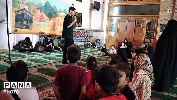 فعالیت غرفه کودک مسجد جامع شهرستان نیشابور 