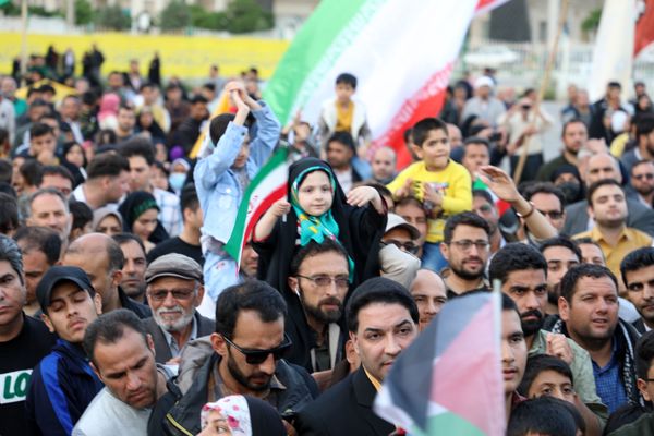 اجتماع عظیم مردمی در حمایت از ایران قوی و سپاه مقتدر 