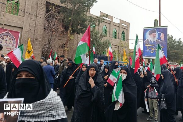 راهپیمایی باشکوه روز جهانی قدس در جوادآباد