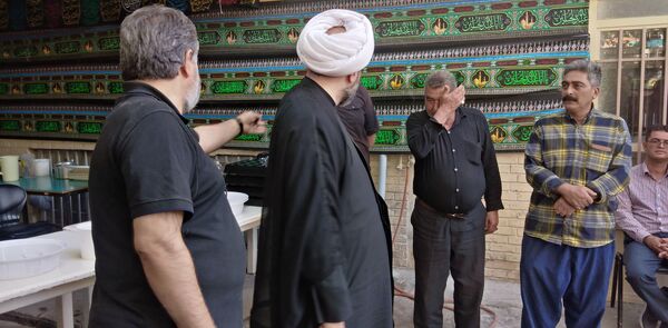 بازدید معاون فرهنگی، اجتماعی و زیارت استاندار خراسان رضوی از موکب گام‌های عاشقی