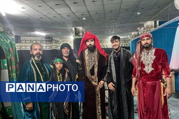 مراسم تعزیه خوانی شهادت حضرت عباس  در قیامدشت