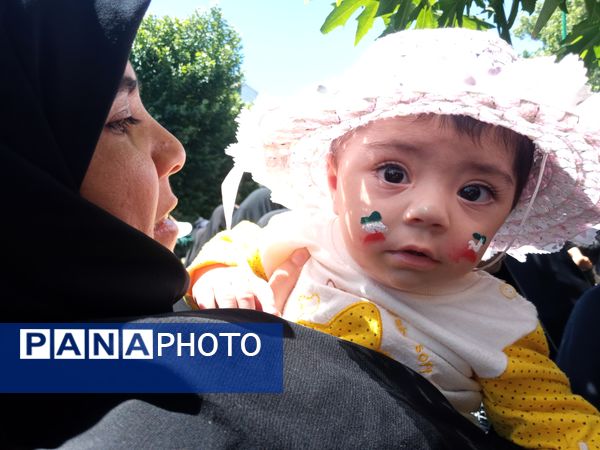 راهپیمایی جمعه نصر و خشم در یاسوج
