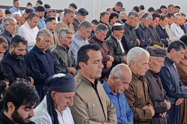نماز عید سعید قربان در ثلاث باباجانی