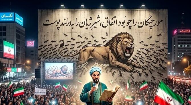 سعدی، ابر قهرمانی که با کلمات می جنگید