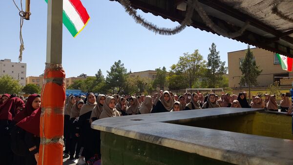 آیین بازگشایی مدرسه نورالهدی ناحیه هفت با همراهی دانش‌آموزان فعال و پر اشتیاق