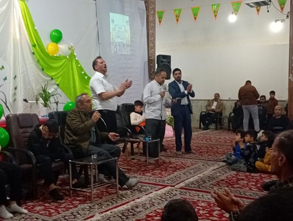 جشن میلاد امام علی (ع) در حسینیه حیدری فدافن