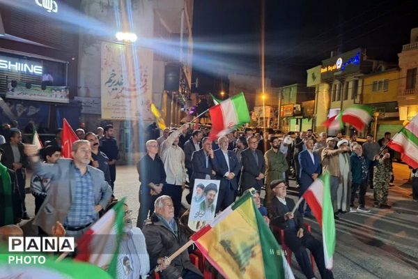 فیروزکوه در صدمین شب استقامت