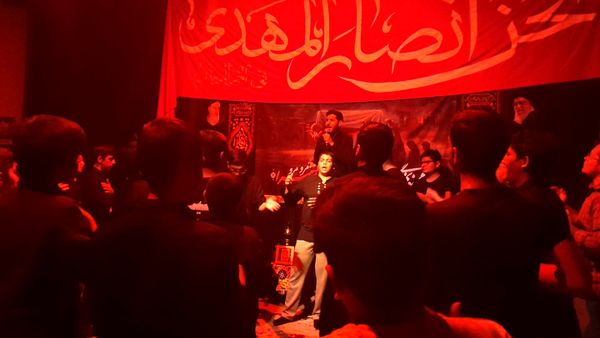 مراسم دهه فاطمیه در هیئت انصار المهدی نیشابور 