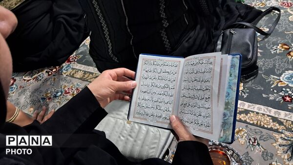قرائت زیارت عاشورا و عزاداری در چهارمین روز محرم در مسجد امام رضا(ع)نظرآباد