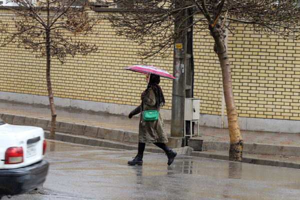 باران نوروزی در آباده