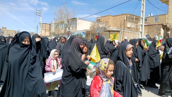 راهپیمایی روز دشمن‌شکن قدس در شهرستان بن 