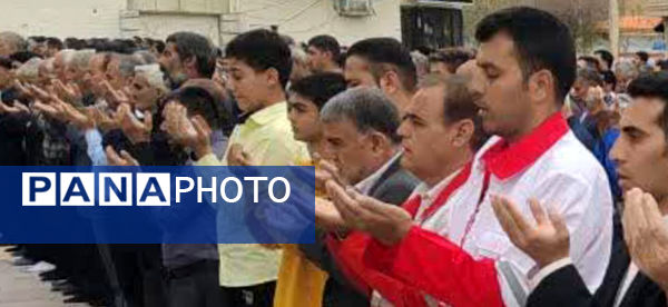 نماز عید سعید فطر در شهر جعفریه قم