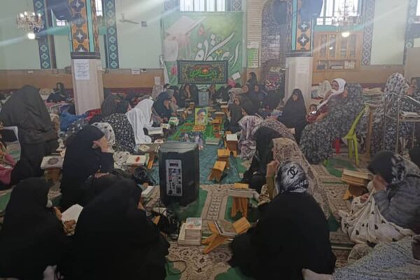 حضور امید بخش نوجوانان در اعتکاف مسجد جامع لپویی