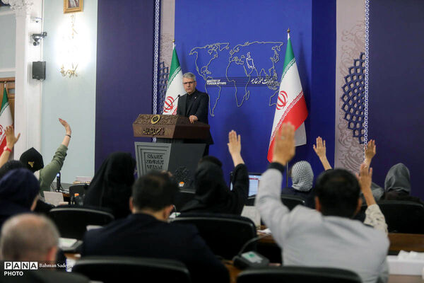 نشست خبری سخنگوی وزارت امور خارجه