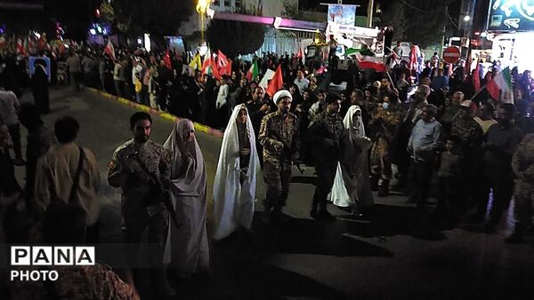 رزمایش «جان‌فدا»؛ نمایش آمادگی مردم نیشابور برای دفاع از کشور