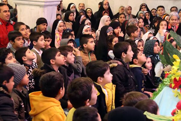 مراسم میلاد با سعادت حضرت بقیه الله الاعظم (عج) در آستان مقدس امامزاده عباس بن موسی (ع) 