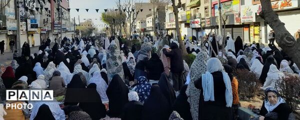 برپایی نماز عید سعید فطر در مشکین دشت  کرج 