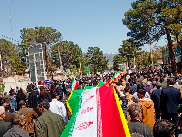 مردم کاشمر با سر دادن فریاد مرگ بر اسرائیل روز قدس را گرامی داشتند