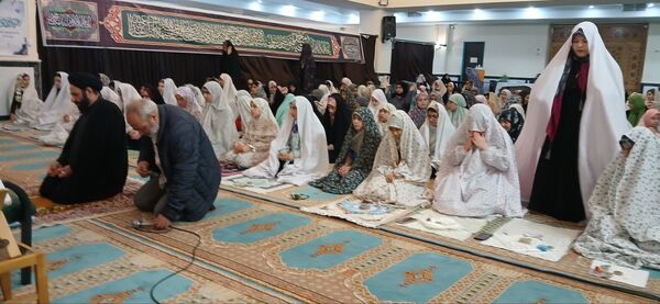 اعتکاف دانش‌آموزان در شهرستان ساوجبلاغ 
