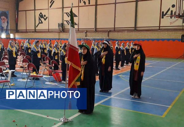 تجدید عهد پیشتازان شهرستان قدس با آرمان‌های انقلاب اسلامی و مقاومت