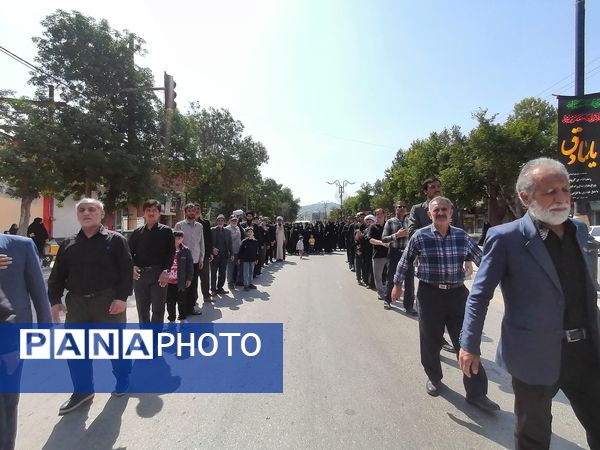 دسته‌روی هیات مذهبی سملقان در سالروز شهادت امام جعفر صادق(ع)